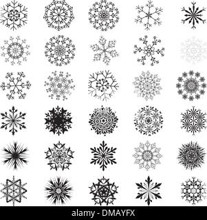 snowflakes Stock Vector