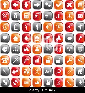 icons set Stock Vector