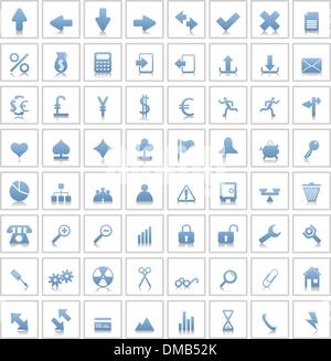icons set Stock Vector