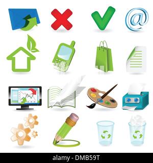 icons Stock Vector