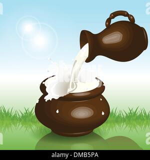 milk Stock Vector