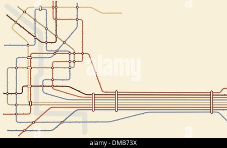 Subway Stock Vector