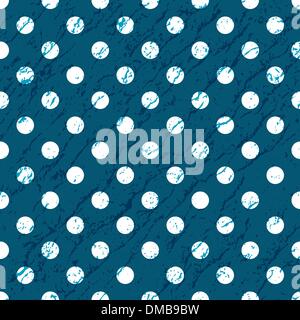 Blue repeating grunge pattern Stock Vector