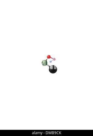 Spiral atom model Stock Vector