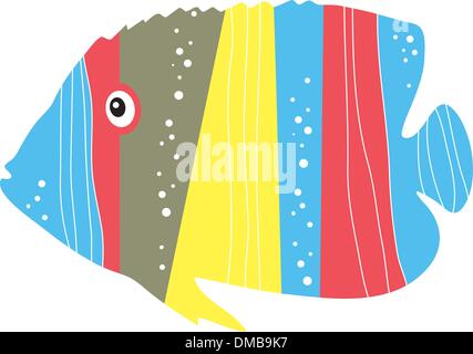 abstract fish Stock Vector
