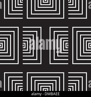 seamless monochrome pattern (vector) Stock Vector
