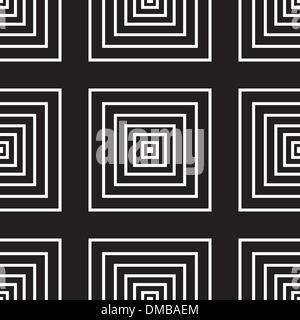 seamless monochrome pattern (vector) Stock Vector