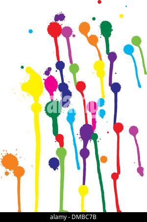 colorful blots Stock Vector