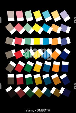 color palette Stock Vector