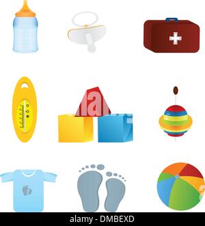 Baby icon Stock Vector