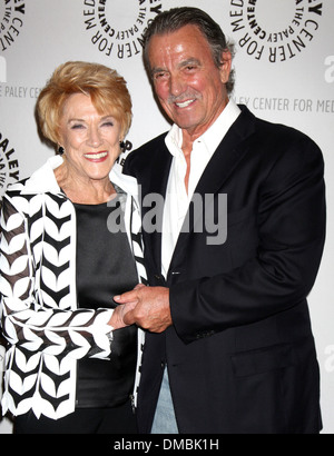 Jeanne Cooper and Eric Braeden 'The Young & Restless' celebrate 10,000 episodes at Paley Center for Media Los Angeles Stock Photo