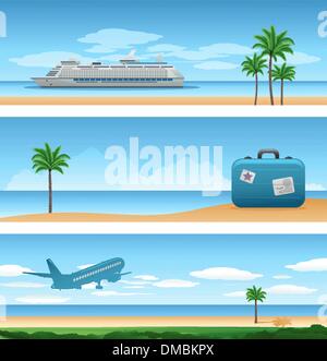 Travel around the worl background Stock Vector