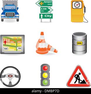 Universal icons Stock Vector