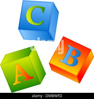 abc Stock Vector