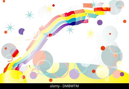 Abstract Space Fon Stock Vector