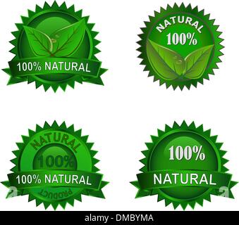 Natural eco labels set Stock Vector Image & Art - Alamy