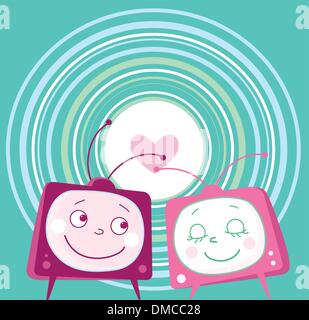 Retro TV Stock Vector