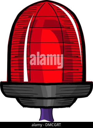 signal lamp Stock Vector