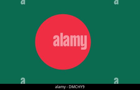 Flag of Bangladesh Stock Vector