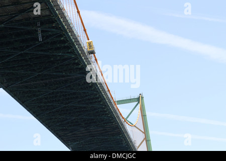 The A. Murray MacKay Bridge in Halifax, N.S. Stock Photo