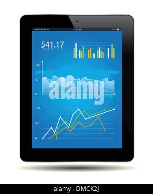 Financial Analysis Stock Vector