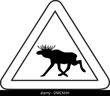 Elk sign Stock Vector