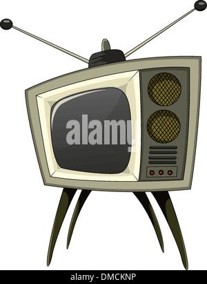 classic tv Stock Vector