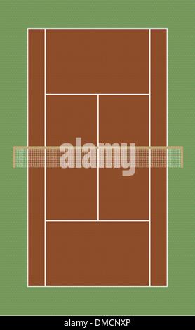 Tennis court field Stock Vector Image & Art - Alamy