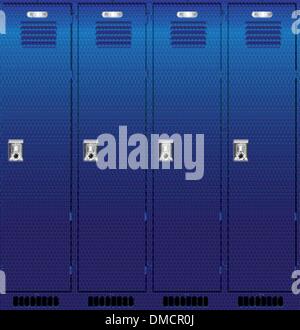 Set of the lockers Stock Vector