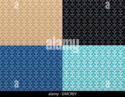 seamles background in four different tones Stock Vector