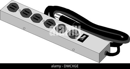 Power surge Stock Vector