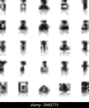 Hotspot Icons Wireless vector Stock Vector