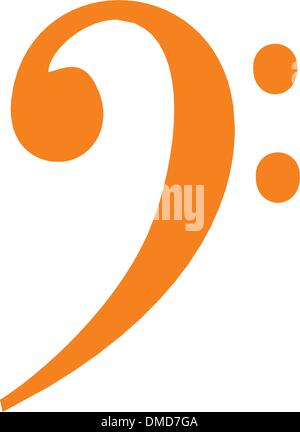 musical mark Stock Vector
