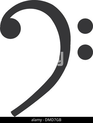 musical mark Stock Vector