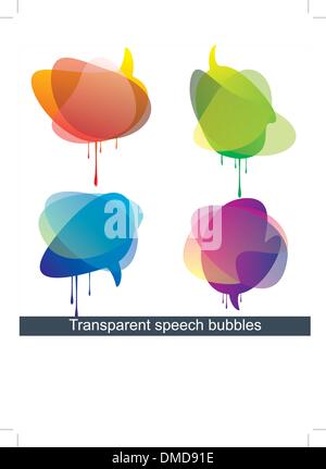 Speech And Thought Bubbles Stock Vector