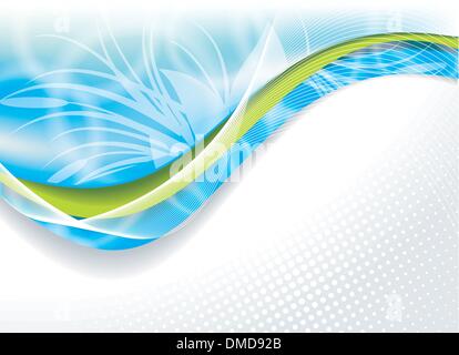 Vector awesome abstract blue backgrounds Stock Vector