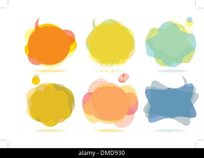 speech bubbles Stock Vector