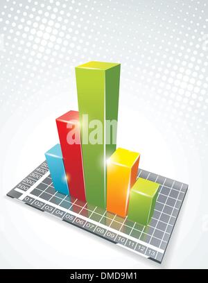 Rising bar graph symbol. Increasing bar graph icon. Growth graph ...