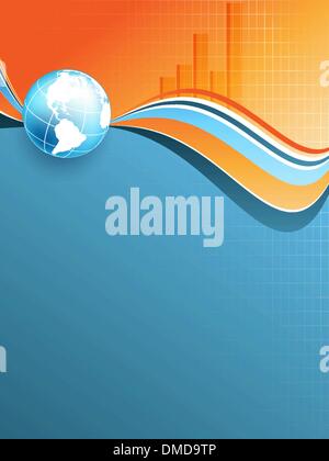 vector statistic backdrop. Eps10 Stock Vector