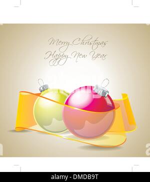 christmas balls Stock Vector
