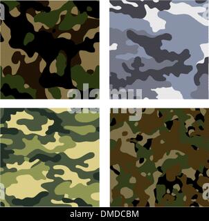 military backgrounds Stock Vector