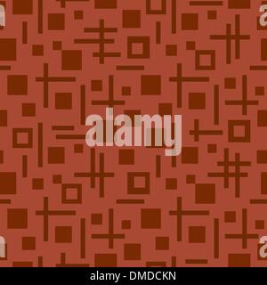 tetragonal seamless pattern Stock Vector
