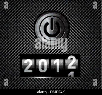 New Year counter Stock Vector