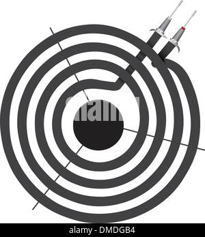 Replacement heater Stock Vector