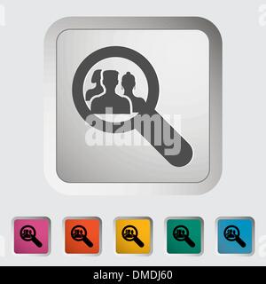 Find friends Stock Vector
