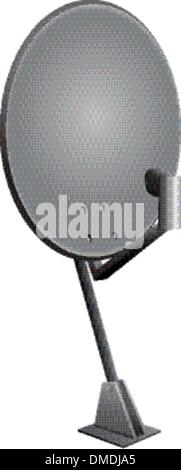 Satellite Dish Stock Vector