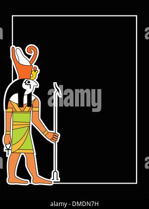the vector egyptian god Stock Vector