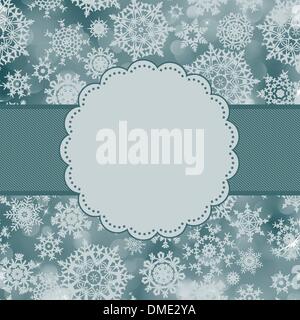 Cute color christmas card. EPS 8 Stock Vector