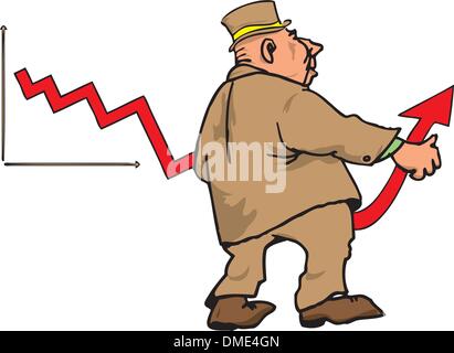 Financial growth Stock Vector