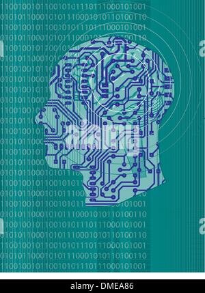 brain 3 Stock Vector